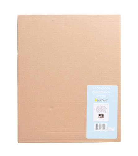 Pearhead Baby Shower Signature Guest Book Photo Frame with Balloon Stickers - style: Balloon Guest Book Frame