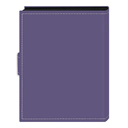 Pioneer Photo Albums EXP-46/LL 36-Pocket 4 by 6-Inch Embroidered "Love" Strap Sewn Leatherette Cover Photo Album, Mini, Lavender