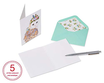 Papyrus Blank Cards with Envelopes, Woodland Animals (20-Count) - color: Woodland Animals