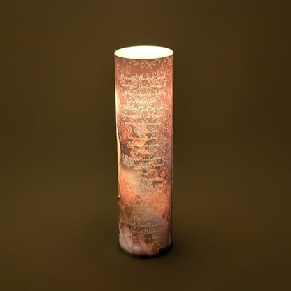 Our Lady of Mount Carmel LED Flameless Devotional Prayer Candle