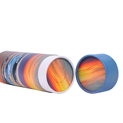 Ocean Sunset Scattering Urn – Biodegradable Scatter Tube for Ashes - Cremation Urn for Adult Ashes (Small) - size: Small