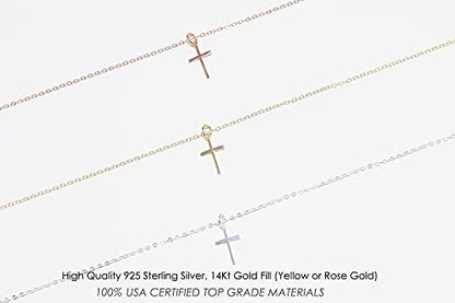 Be Wished Loss of a Mother Sympathy Gifts, Handmade Necklace with Meaningful Message, Ready to Give Jewelry - style: Cross + Picture