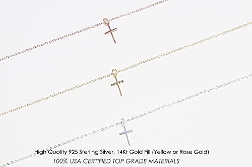 Be Wished Loss of a Mother Sympathy Gifts, Handmade Necklace with Meaningful Message, Ready to Give Jewelry - style: Cross Necklace