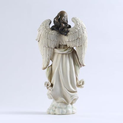 Guardian Angel Statue Indoor, 14 Inches Praying Angel Sculpture for Home Décor, Healing Angel Gifts for Women, Christmas, Thanksgiving or Housewarming