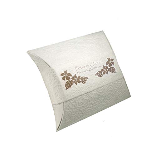 Journey Earthurn Biodegradable Urn for Water or Ground Burial - Eco-Friendly & Engravable (Standard, Embossed Pearl - Plain) - color: Embossed Pearl - Plain, size: Standard