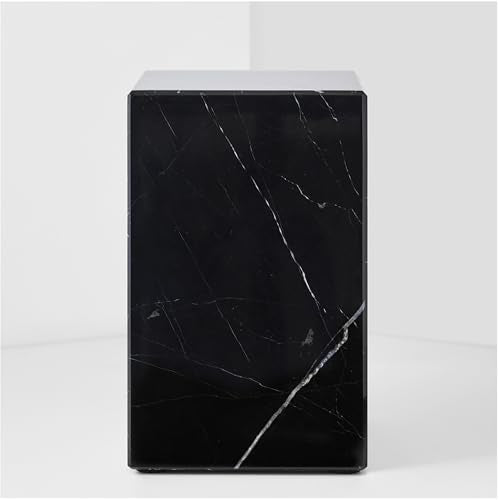AspenStudio Genuine Marquina Marble Urn for Human Adult Cremation Ashes urn by Aspen Studio