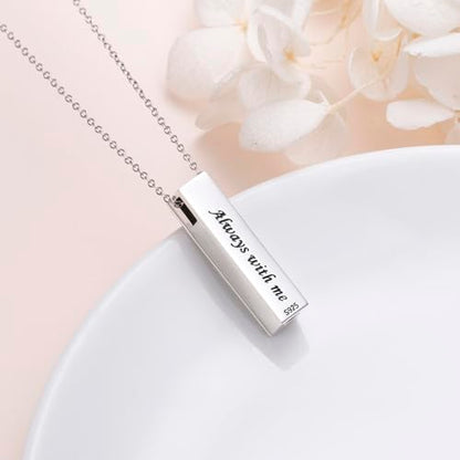 925 Sterling Silver Urn Necklaces for Women Claddagh/Angel Wings/Guitar/Butterfly/Tree of Life Ashes Memorial for Loss Keepsake Jewelry Present Easter Day of the Dead - style: Sunflower