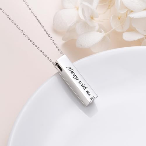 925 Sterling Silver Urn Necklaces for Women Claddagh/Angel Wings/Guitar/Butterfly/Tree of Life Ashes Memorial for Loss Keepsake Jewelry Present Easter Day of the Dead - style: Sunflower