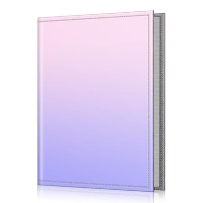 Fintie Photo Album 4x6 Photos - 52 Pockets Small Wallet Albums For Family - color: Purple/Pink
