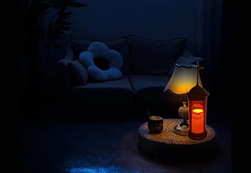 Cross Lights for Grave Decorations - Cemetery Memorial Lantern for Humans - style: Light B2