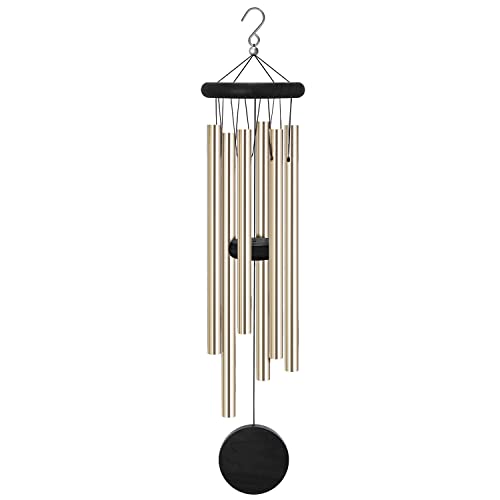 Memorial Wind Chimes Outdoor with 6 Aluminum Alloy Tubes and Hook, Wind Chimes for Home Decor Garden Patio Outdoor - size: 1pack