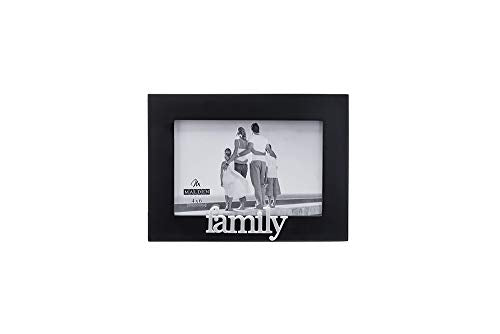 Malden International Designs Family Expressions Picture Frame, 4x6, Black - style: Family