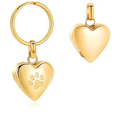 Cremation Urn Keychain for Pet Ashes, Cremation Jewelry for Human Ashes Dog Cat Cremation Keepsake Memorial Urn Keychain Ash Holder for Pet | cremation jewelry,holds pet & human ashes,stainless steel,memorial gift,memorial keychain,engraved,urn keychain f