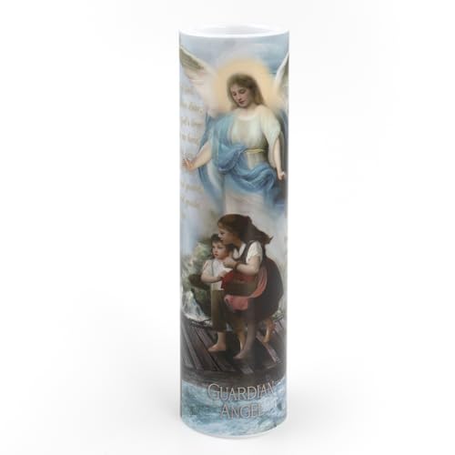 Guardian Angel, LED Flameless Devotional Prayer Candle