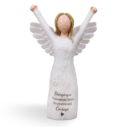 AUKEST Breast Cancer Gifts for Woman Expresses Encouragement Figurines - color: Encouragement Gifts