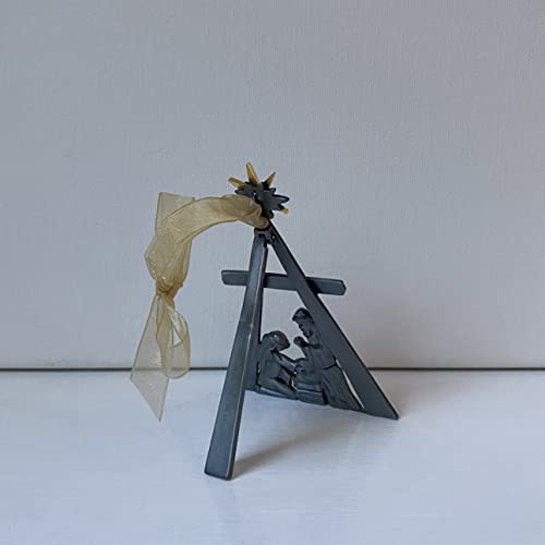 Cathedral Art Abbey & CA Gift Star Appeared Easel Ornament On Gold Ribbon Gift Boxed - style: Star Appeared Easel