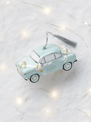 Lenox 2025 Just Married Vintage Car Christmas Hanging Ornament - style: Just Married