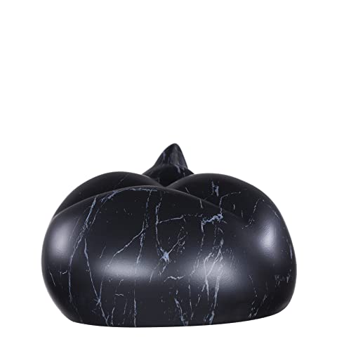Pet Urns,Sleeping Resin Cremation Cat Urn, Cat Urns for Ashes, Small Animal Urn (Black)… - color: Black