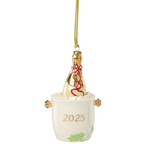 Lenox 897621 2025 Champagne Bucket Ornament, Christmas, Holiday Decorations - style: Champagne Bucket