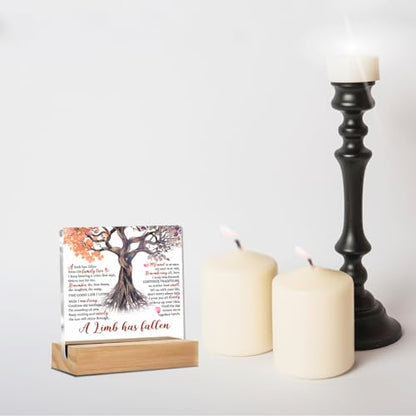 Memorial Gifts Acrylic Sign, Sympathy Gifts for Loss of Loved One - color: Memorial Gifts 02