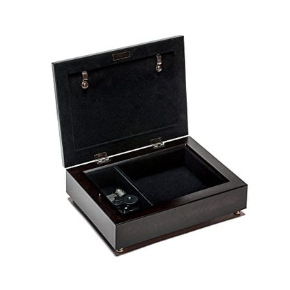 Cottage Garden Daughter You Fill a Place in My Life Burlwood Jewelry Music Box Plays Light Up My Life