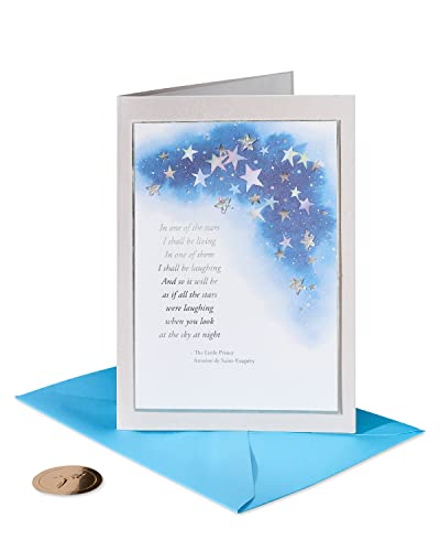 Papyrus Sympathy Card (With Heartfelt Sympathy) - color: All the Stars