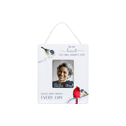 Pavilion Gift Company - Every Day - 3.5" Ceramic Picture Photo Frame Grief Memorial Remembrance Loss Bereavement Home Desk Decor