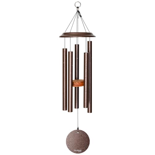 by Wind River - 29 inch Copper Vein Wind Chime for Patio, Backyard, Garden, and Outdoor décor (Aluminum Chime) Made in the USA - color: Copper Vein