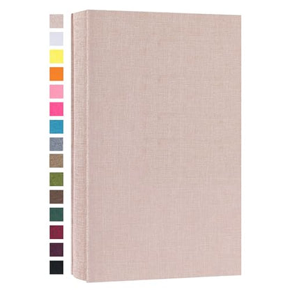 potricher Photo Album for 4x6 300 Horizontal Pockets Linen Cover Small Capacity Picture Book for Family Wedding Baby and Anniversary (Beige) | Small Capacity 4x6 Picture Albums with Horizontal Pockets, 4x6 Photo Book for Family, Wedding, Baby, Anniversary