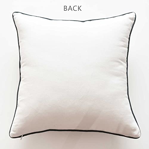 Sympathy Throw Pillow Cover,Memorial Throw Pillow Cover 18 x 18 Inches Cover Only