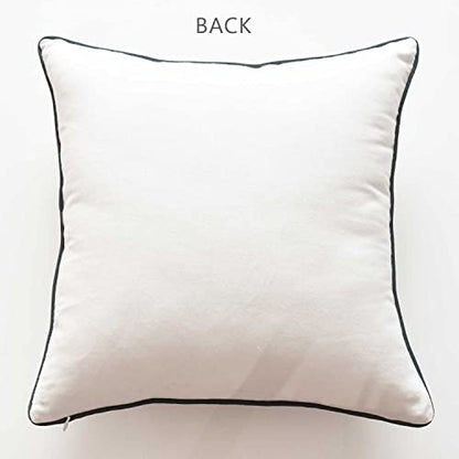 Sympathy Throw Pillow Cover,Memorial Throw Pillow Cover 18 x 18 Inches Cover Only