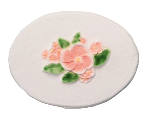 Biodegradable Urn for Human Ashes, Water Burial, Floats in Water for Cremation, Ocean Scattering for Ashes, Earth Memorials (Keepsake Elite® Pink Flower Y-01) - color: Keepsake Elite Pink Flower Biodegradable Urn