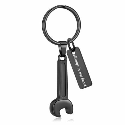 Oinsi Men's Cremation Jewelry Made Of 316L Stainless Steel Hammer Memorial Urn Necklace Pendant Keepsake Holder Jewelry For Ashes - color: B-Black