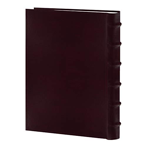 Pioneer Photo Albums Sewn Bonded Leather Bookbound 300 Bi-Directional Photo Album, Burgundy, 4 x 6 Inch (Pack of 4) - color: Burgundy, size: 4 x 6 Inch (Pack of 4), style: Photo Album