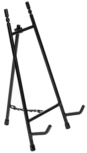 Red Co. 11” Tall Modern Metal Tripod Plate Stand and Art Holder Easel, Black - color: Black, size: Height - 11"