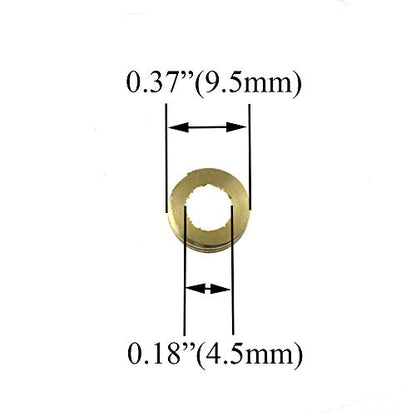 Hahiyo 14mm Diameter Mirror Screws Brushed Stainless Steel Solid Easy Install Brass Washer Decorative Caps Fasteners Nails 10 Pairs for Bathroom Mirrors Panels Kitchen Ceiling Arts Crafts - size: 14mm-10sets