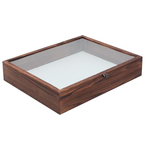 Muzilife 16x20 Large Shadow Box Pine Wood Picture Frame, 3.94 Deep, Brown - color: Brown, size: 16"x20"