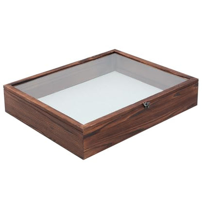 Muzilife 16x20 Large Shadow Box Pine Wood Picture Frame, 3.94 Deep, Brown - color: Brown, size: 16"x20"