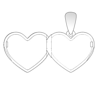 TUGHRA Mother's Day Gifts Gold Locket Necklaces for Women, 925 Sterling Silver Heart Photo Lockets Memorial Keepsake Jewelry Gift for Mom, Wife, Daughter - style: 0976-Daisy