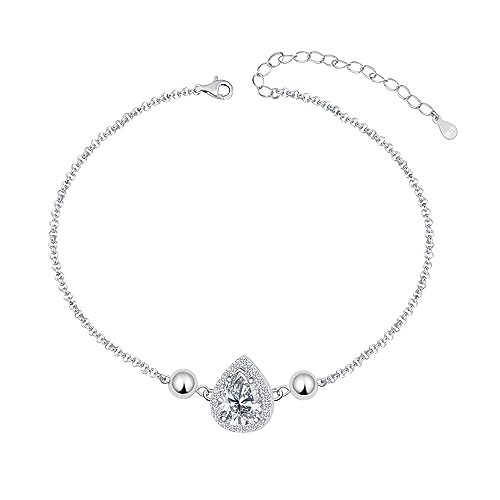 925 Sterling Silver Urn Bracelet for Ashes Women Cremation Jewelry | Memorial Keepsake Bracelet with Hidden Ashes Holder, Meaningful Remembrance Jewelry Gift for Loss of Loved One - style: Teardrop Urn Bracelet