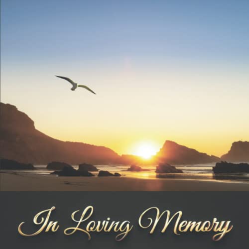 In Loving Memory Guest Book: Funeral Guest Book for Memorial Service
