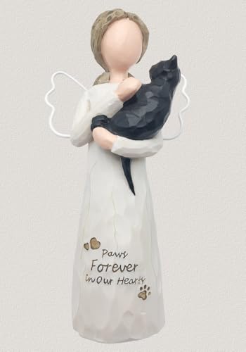 Memorial Gift for Loss of Cat, Black - color: Black