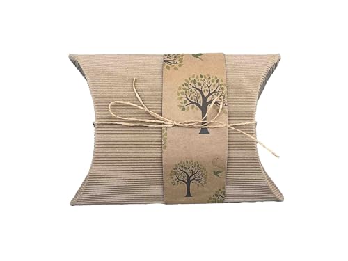Biodegradable Water Soluble Cremation Urn, Tree and Bird Design, 40 Cubic Inch Capacity, Natural Hemp, Human & Pet Ashes