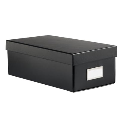 Oxford Keepsake Box, Protective Storage Box, Home and Office Organizer, Photo Storage Box, Souvenir Organizer, Small, 6" x 12" x 4 1/4" (41789) - size: 6" x 12" x 4 1/4"
