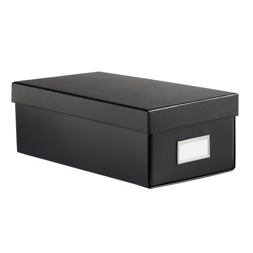 Oxford Keepsake Box, Protective Storage Box, Home and Office Organizer, Photo Storage Box, Souvenir Organizer, Small, 6" x 12" x 4 1/4" (41789) - size: 6" x 12" x 4 1/4"