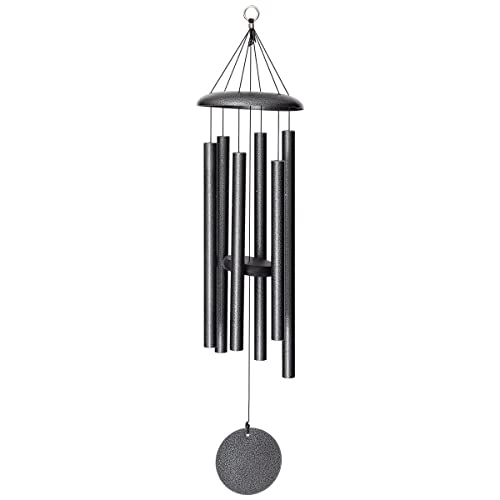 Corinthian Bells by Wind River - 36 inch Silver Vein Wind Chime for Patio, Backyard, Garden, and Outdoor Decor (Aluminum Chime) Made in the USA - color: Silver Vein