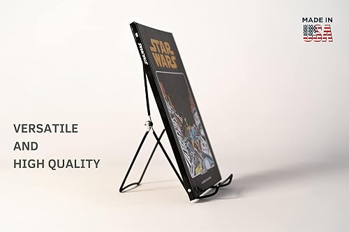 KINGDOM SOLUTIONS - 8.5" Black Metal Display Stand Made in USA - 2 Pack - color: Black Adjustable, size: 8.5" (2-pack)