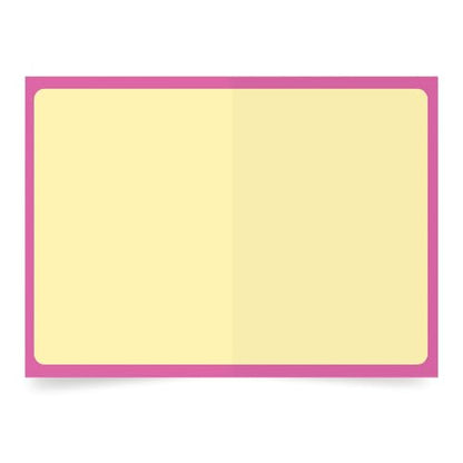 Designer Greetings For Your Words, Blank Cards 6 Pack - color: Beach Sunset