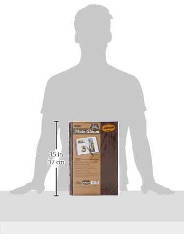 Pioneer Photo Albums Sewn Bonded Leather Bookbound 300 Bi-Directional Photo Album, Burgundy, 4 x 6 Inch (Pack of 4) - color: Burgundy, size: 4 x 6 Inch (Pack of 4), style: Photo Album