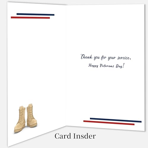 Veterans Day Card, Veterans Day Cards Gifts for Men Women - color: Veterans A